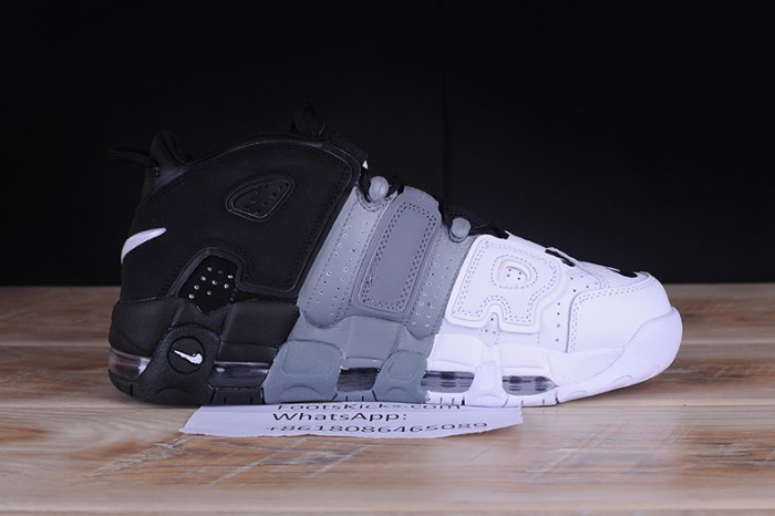Nike Air More Uptempo “Tri-Color” black-Grey-White  921948-002