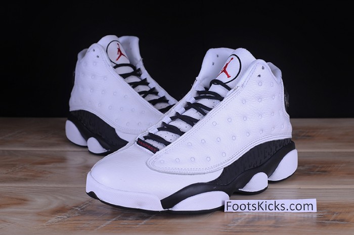AIR JORDAN 13 RETRO SNGL DAY "LOVE AND RESPECT" black/ white mens 888164-112