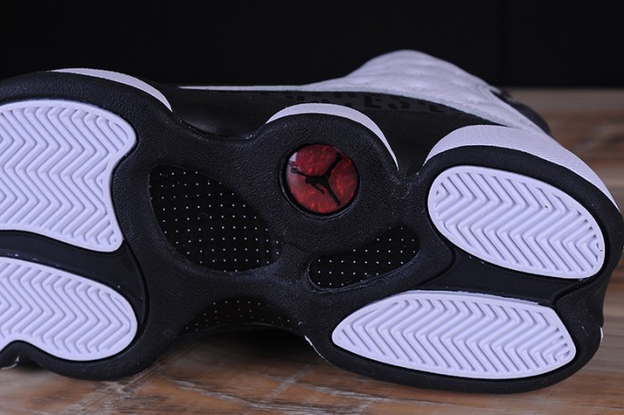 AIR JORDAN 13 RETRO SNGL DAY "LOVE AND RESPECT" black/ white mens 888164-112