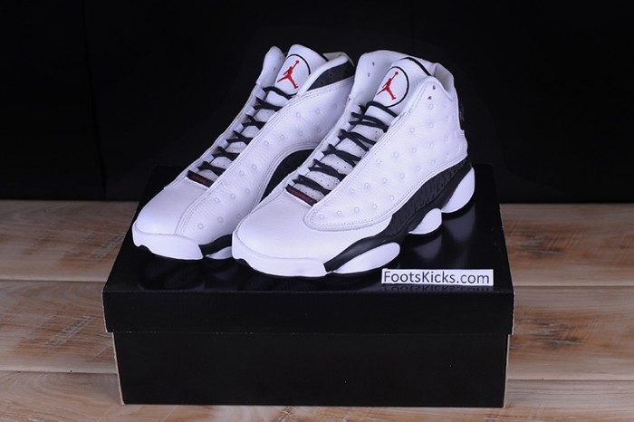 AIR JORDAN 13 RETRO SNGL DAY "LOVE AND RESPECT" black/ white mens 888164-112
