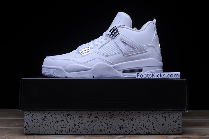 Air Jordan 4 Retro “Pure Money”  white  308497-100